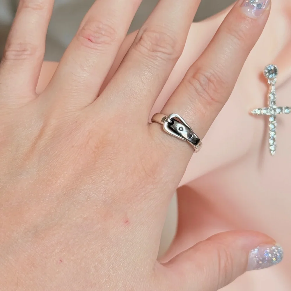 ⚜️ Avant-garde S925 Silver Unisex Ring - Picture 9 of 9